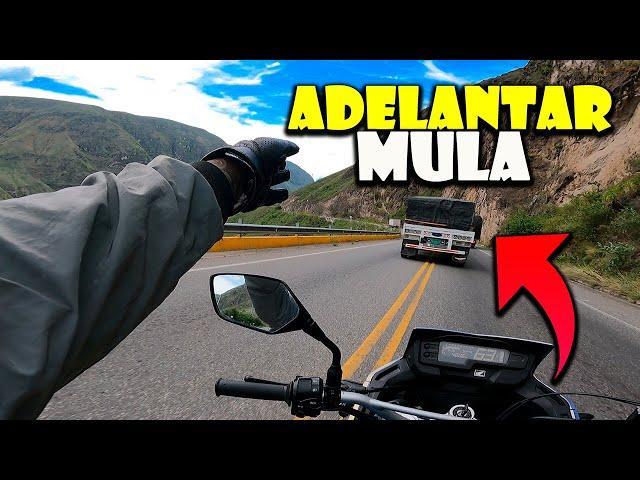 Viajando Honda XRE 300 -Adelantando Camiones  Nariño-Cauca