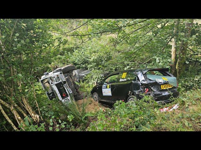 CRASH and many MISTAKES / Rali Ceredigion 2023