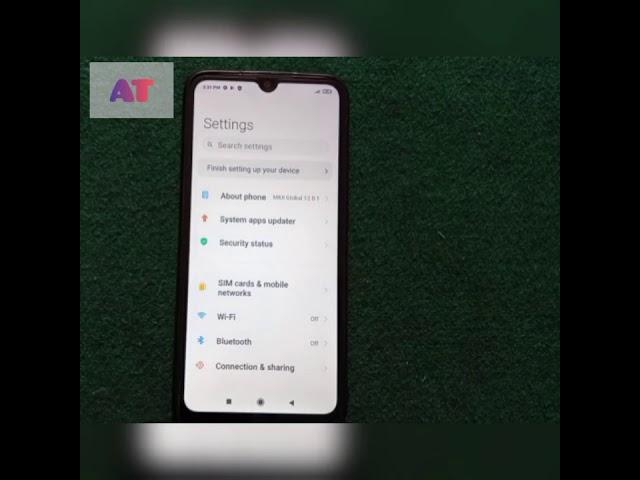 How To Reset Redmi 9A To Factory Settings...