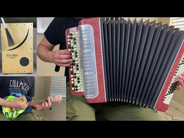 Сектор Газа - Вечером на лавочке (button accordion cover)