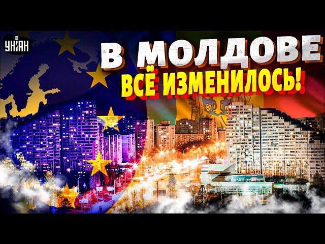 Эти кадры взбесят Кремль! Молдова послала Россию и идет в ЕС. Предвыборный опрос в Кишиневе