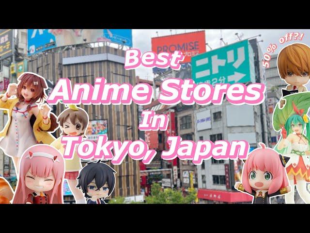 MUST Go To Anime Stores In Japan!  + Unboxing Anime Merchandise And Figures