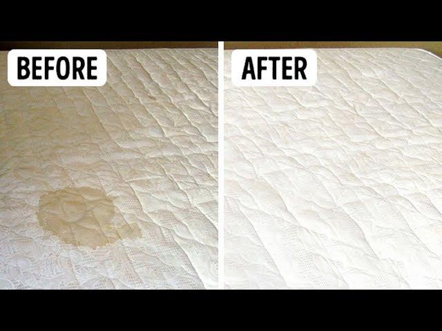 How to Clean Pee & Stains off a Mattress with Baking Soda & Vinegar Properly