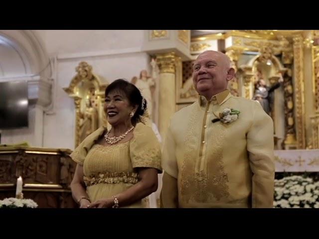 Mario & Aida - 50th Golden Wedding Renewal of Vows (Full Video)