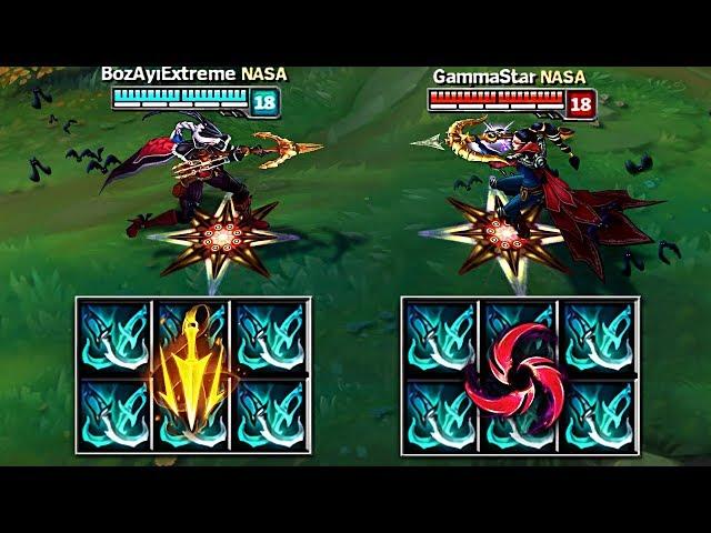 WHICH RUNE IS BETTER?! SAME BUILD LETHAL TEMPO vs HAIL OF BLADES