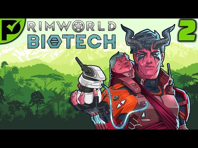 The Baron's Bedroom - Rimworld Biotech Ep. 2 [Rimworld Tropical Rainforest Randy 500%]