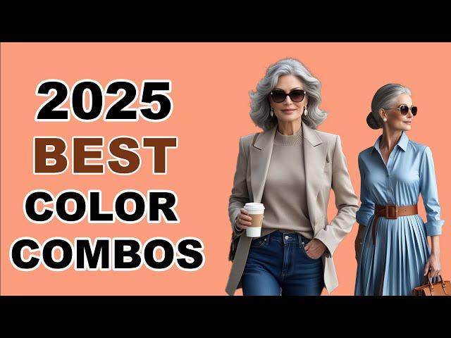 "Game-Changing Color Combos You NEED to Try in 2025!"|Fashion Over 50