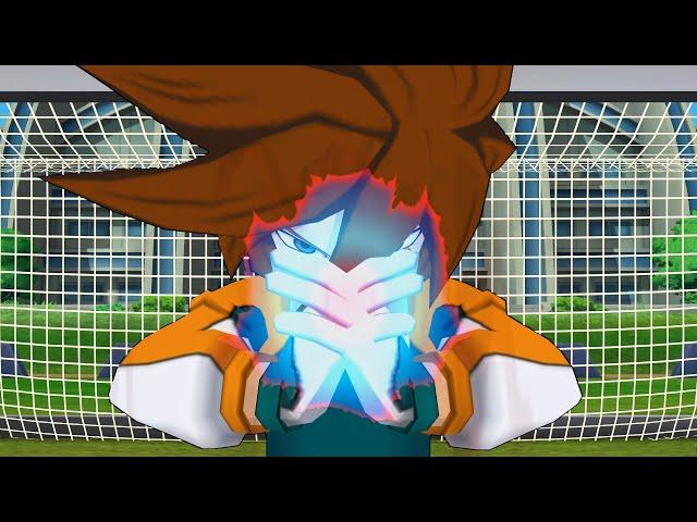 Inazuma Eleven GO Strikers 2013 Royal Academy Vs Dark Angels Epic(hacks for Dolphin)