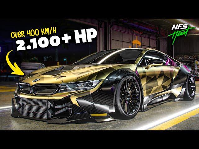 Need For Speed Heat - K.S Edition BMW I8 COUPE Customization | Max Build 400+