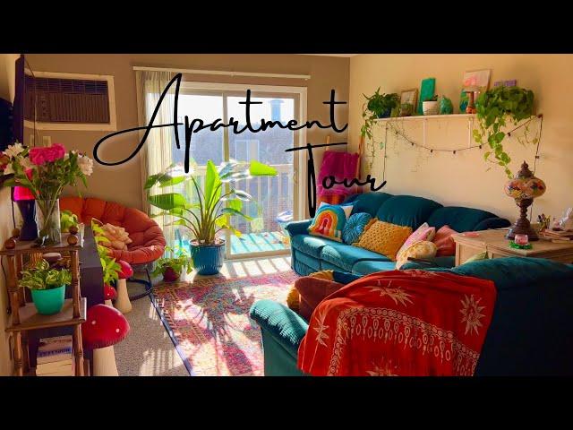 APARTMENT TOUR | COLORFUL ECLECTIC BOHEMIAN STYLE 