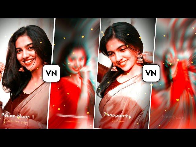 VN Shake Effect Video Editing | LOVE EDITING| vn video editing tamil