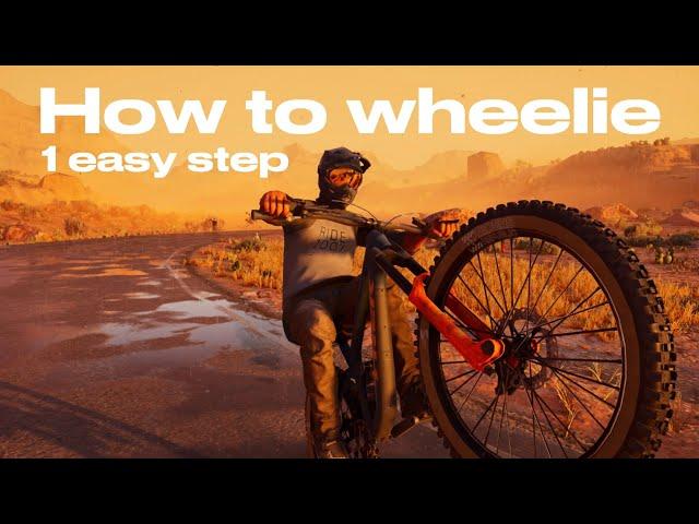 How to wheelie in Riders Republic