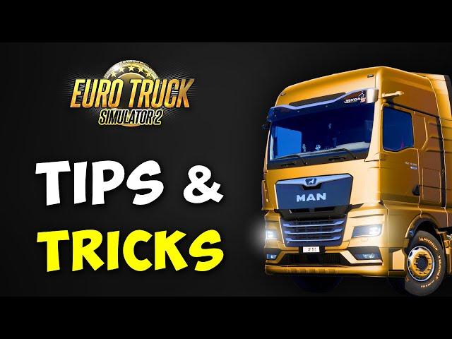 30 Tips & Tricks for ETS2 & ATS You Should Know!