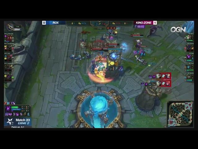 [KZ vs ROX] KZ Khan Incredible Riven Pentakill