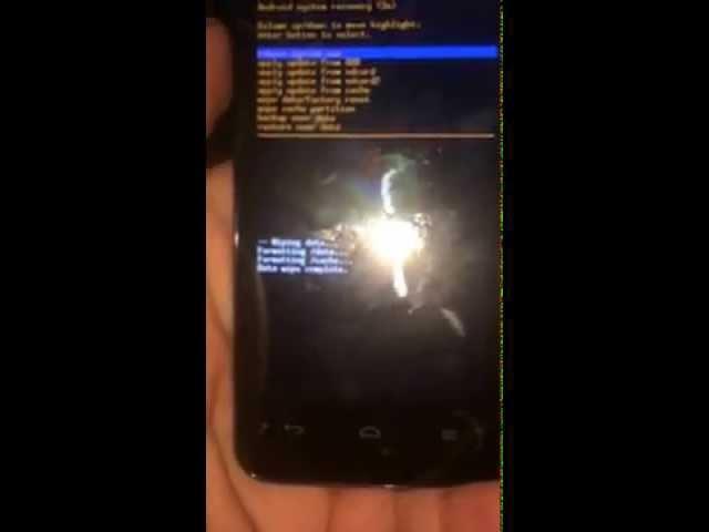 huawei Y320 hard reset