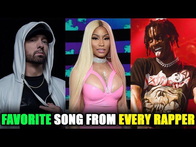 My Favorite Song From EVERY Rapper