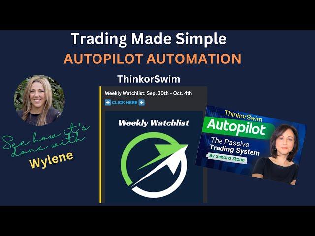 Autopilot Automating The Weekly Watchlist