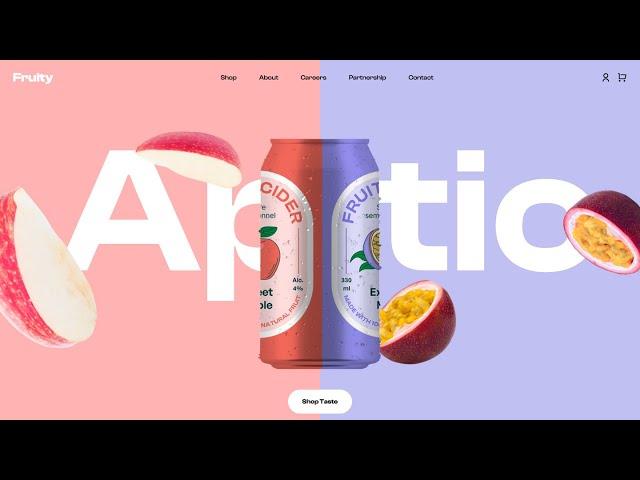 Create a Responsive 3D Animated Website with HTML, CSS, and JavaScript