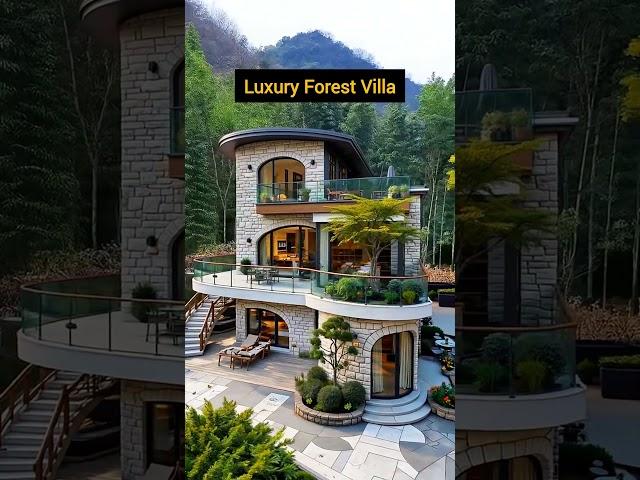 This Stunning Curved Villa Design Is Taking Over Modern Architecture   #home #design #shorts