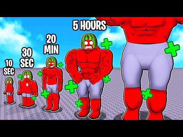 Roblox but every second you get +1 BIGGER