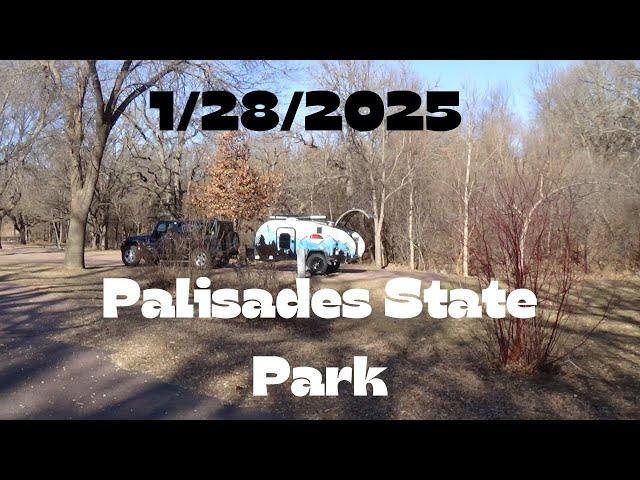 Camping Palisades Park in Winter 2025