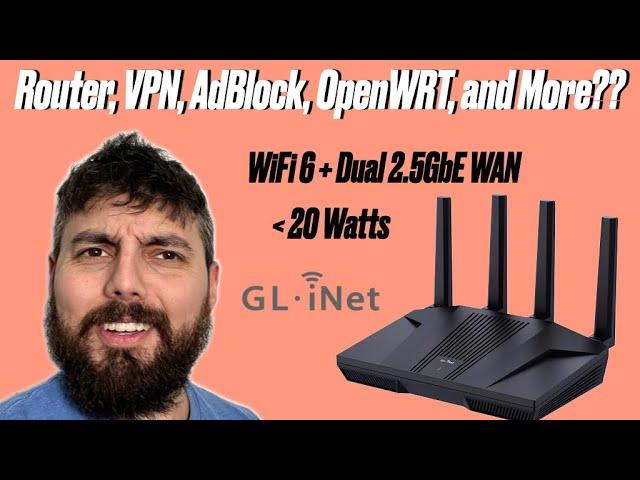 The Flint 2 OpenWRT VPN Router WiFi 6 Access Point Bandwidth Tests and More