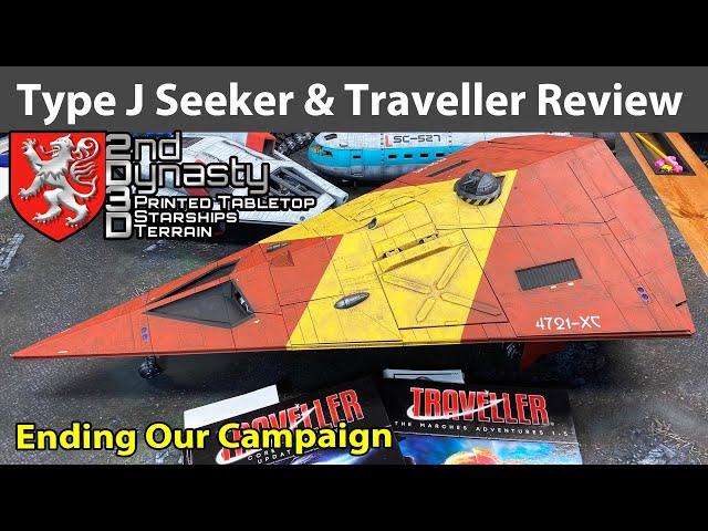 Type J Seeker 2nd Dynasty  & Mongoose Traveller 2nd Edition Review