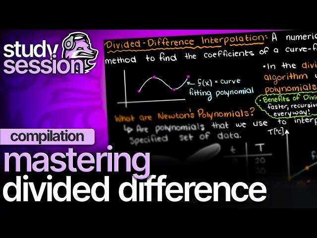 Mastering Newton Polynomials and Divided Difference Method: Theory and Examples Explained