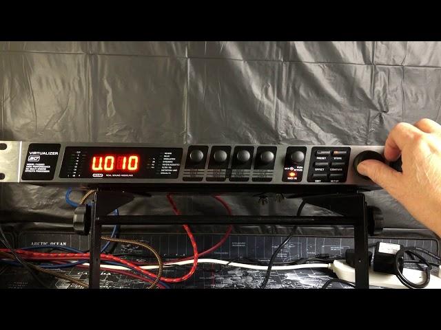 BEHRINGER FX2000 Virtualizer 3D Multi-Effect Processor - FULL Tutorial & Demo