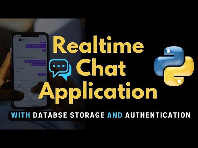 Building a Realtime Chat Application | Python | Django Channels | Websockets