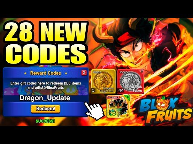 [DRAGON UPDATE] ALL NEW WORKING CODES IN BLOX FRUITS 2024 DECEMBER! ROBLOX BLOX FRUITS CODE