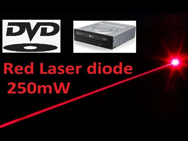 DVD Burner Red Laser diode