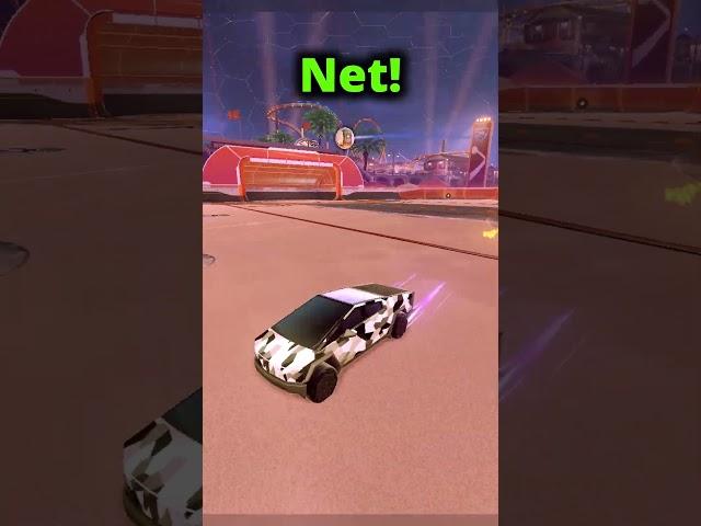 How To ALWAYS Miss An Open Net in Rocket League! #shorts