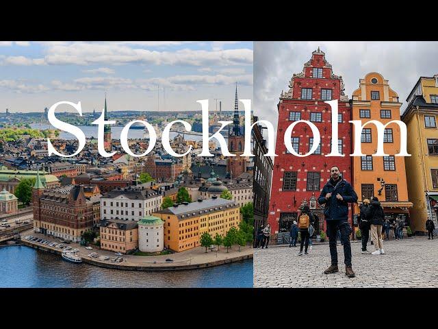 36 Saatte Stockholm Turu!  İsveç Vlog