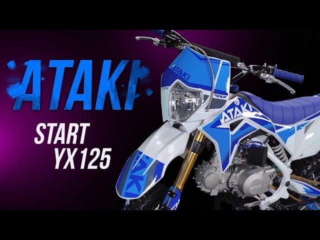 ATAKI START YX125 - Самый дешевый питбайк / Обзор мотоцикла