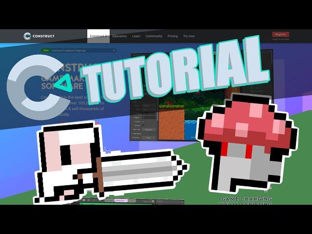 Construct 3 | Get started making game | Tutorial