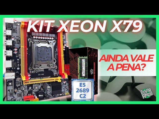 Kit Xeon X79 barato ainda vale a pena em 2024? Descubra Aqui - Xeon E5 2689 ZSUS X79-VG2 - Revirando