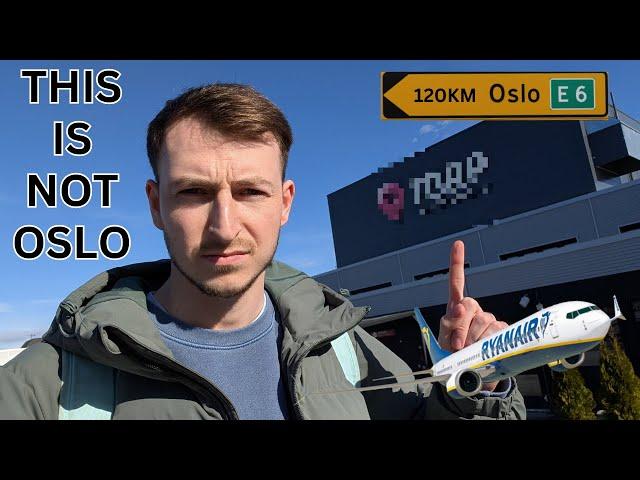 I Visited Ryanair's Oslo (Nowhere Near Oslo)