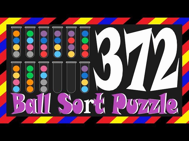 Ball Sort Puzzle Level 372 No Extra TubesGame Walkthrough