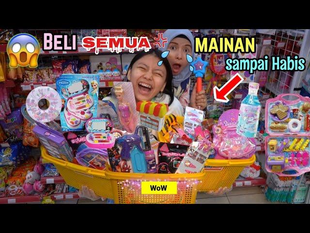 MAMA BELI SEMUA MAINAN YANG AKU SENTUH DI ALFAMART ! Sampai Pingsan !