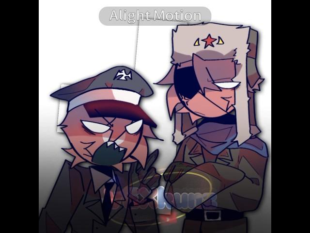 who are they??|| #countryhumans #fnf #alightmotion #edit #countryhumansedit