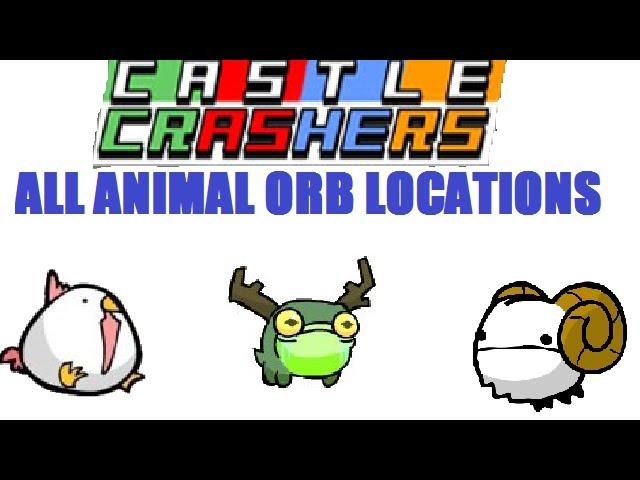 Castle Crashers - All Animal Orb Locations