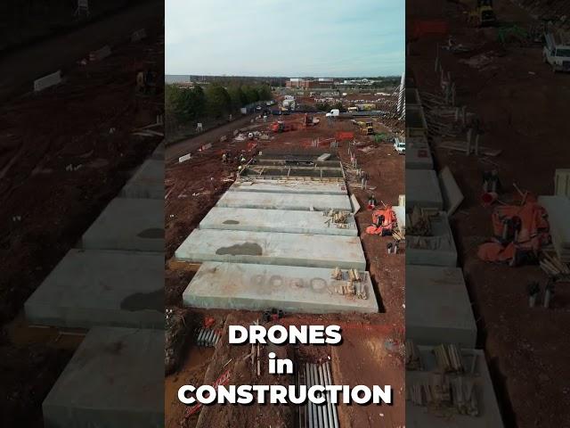 Drones for Construction #drone #dronevideoproduction #dronevideo