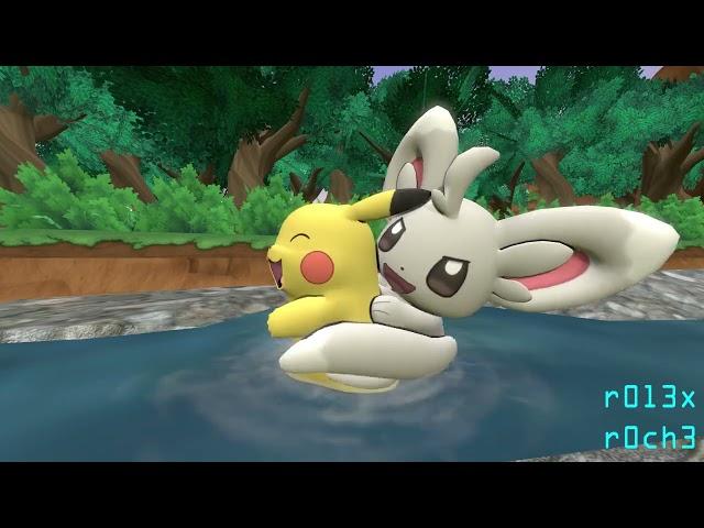 [TEN SECONDS OF TICKLE] - MINCCINO TICKLES PIKACHU