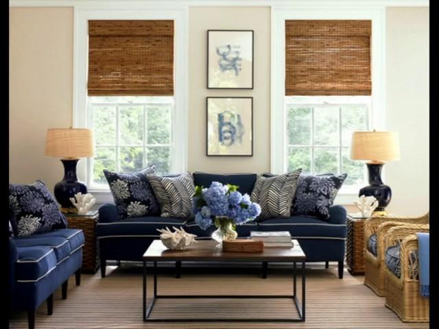 Navy Blue Couch Decorating Ideas