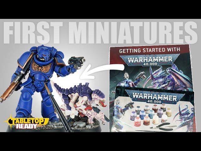The Best Way to Start Warhammer 40k and Paint Your First Miniatures