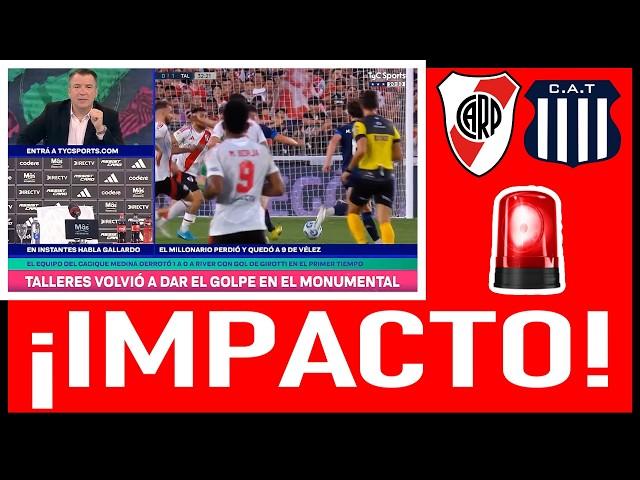 ¡SORPRESA TOTAL! Periodistas CONSTERNADOS con el River Plate vs Talleres + Análisis post Partido