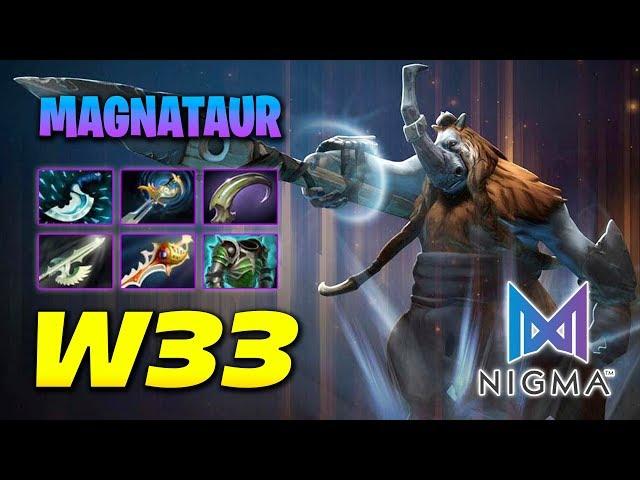 Nigma.w33 Immortal Magnus - Dota 2 Pro Gameplay