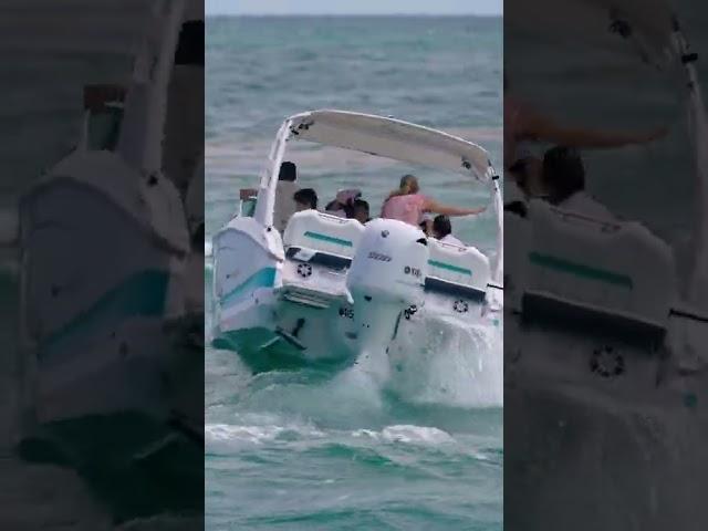 BOAT SINKING! FAMILY GOES INTO PANIC! #shorts