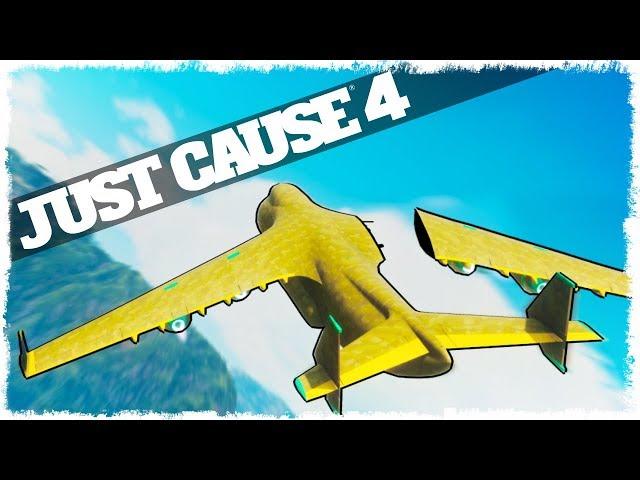 САМЫЙ БАГНУТЫЙ САМОЛЕТ В JUST CAUSE 4!!!